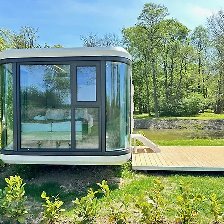Palac Wieniawskich - Luksusowe, Caloroczne Glampingowe, Prywatna Balia, Park 10ha *