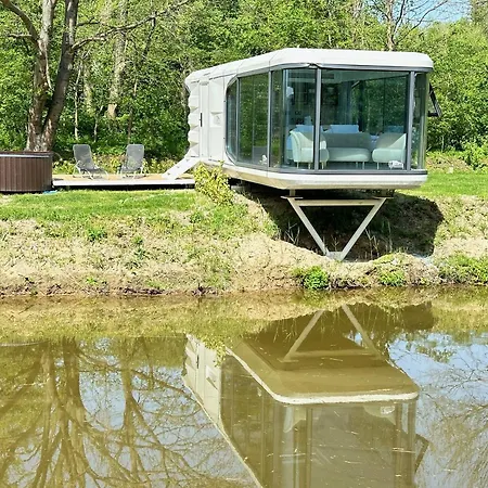 Palac Wieniawskich - Luksusowe, Caloroczne Glampingowe, Prywatna Balia, Park 10ha *
