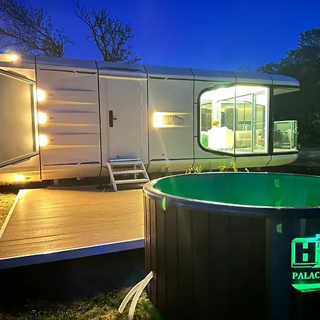 Palac Wieniawskich - Luksusowe, Caloroczne Glampingowe Nad Jeziorem, Prywatna Balia, Park 10ha غرودزيسك مازوفيتسكي