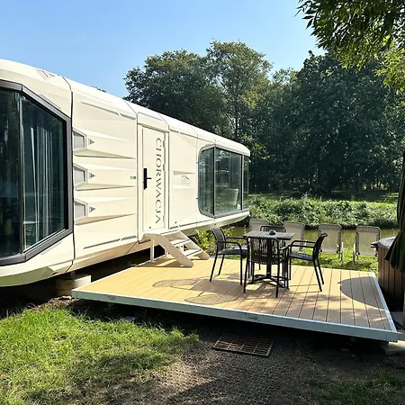 Palac Wieniawskich - Luksusowe, Caloroczne Glampingowe Nad Jeziorem, Prywatna Balia, Park 10ha *