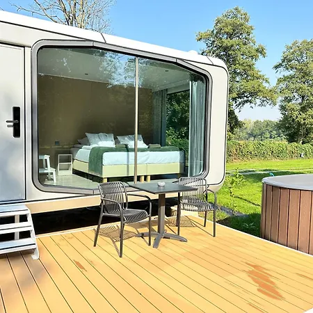 Pałac Wieniawskich - Luksusowe, Całoroczne Glampingowe Nad Jeziorem, Prywatna Balia, Park 10ha Grodzisk Mazowiecki