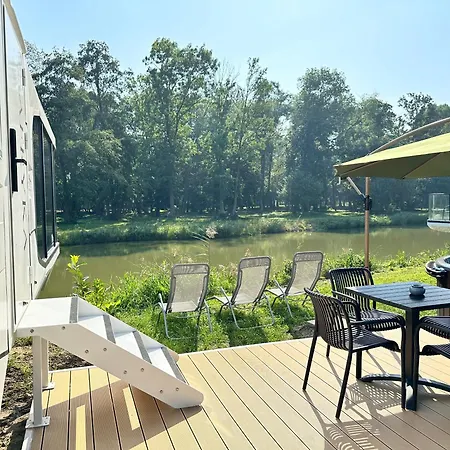 Palac Wieniawskich - Luksusowe, Caloroczne Glampingowe, Prywatna Balia, Park 10ha *