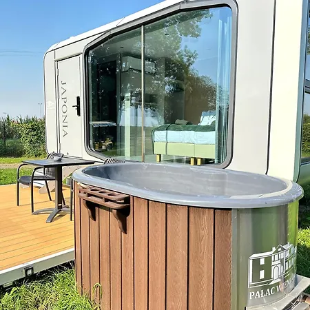 Palac Wieniawskich - Luksusowe, Caloroczne Glampingowe Nad Jeziorem, Prywatna Balia, Park 10ha غرودزيسك مازوفيتسكي