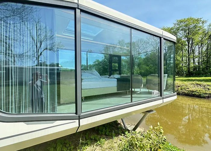 Lodge Palac Wieniawskich - Luksusowe, Caloroczne Glampingowe Nad Jeziorem, Prywatna Balia, Park 10ha