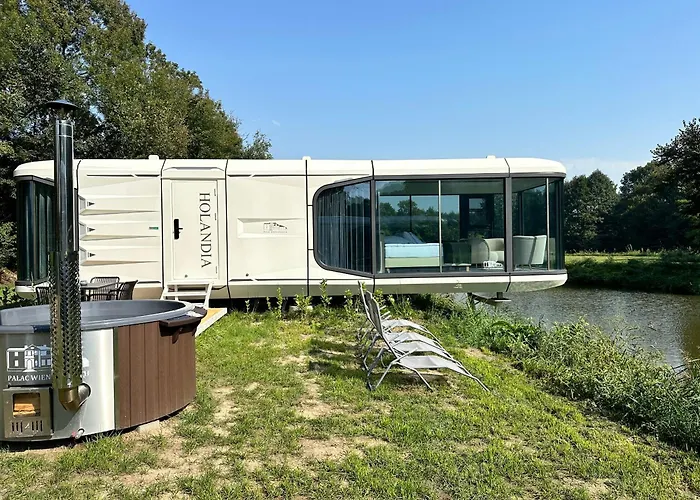 Lodge Palac Wieniawskich - Luksusowe, Caloroczne Glampingowe Nad Jeziorem, Prywatna Balia, Park 10ha *