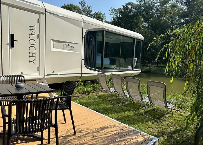 Lodge Palac Wieniawskich - Luksusowe, Caloroczne Glampingowe Nad Jeziorem, Prywatna Balia, Park 10ha