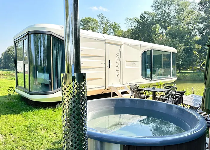 Lodge Palac Wieniawskich - Luksusowe, Caloroczne Glampingowe Nad Jeziorem, Prywatna Balia, Park 10ha Grodzisk Mazowiecki